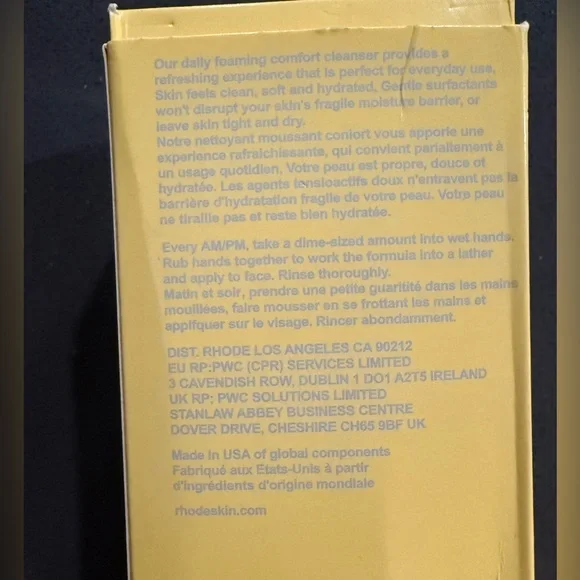 rhode Pineapple Refresh Daily Cleanser 5oz / 150mL - NIB - Picture 4 of 4